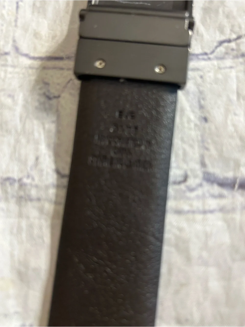 KENNETH COLE REVERSIBLE LEATHER AND BANANA REPUBLIC BLACK LEATHER BELTS SIZE 34